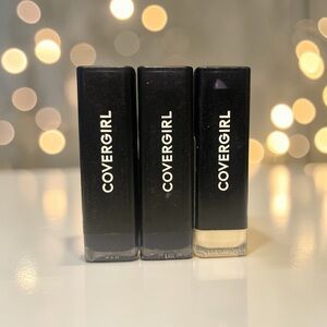 ⭐️ Covergirl Exhibitionist Demi Matte Lipstick Bundle | Peacock & Ying Yang